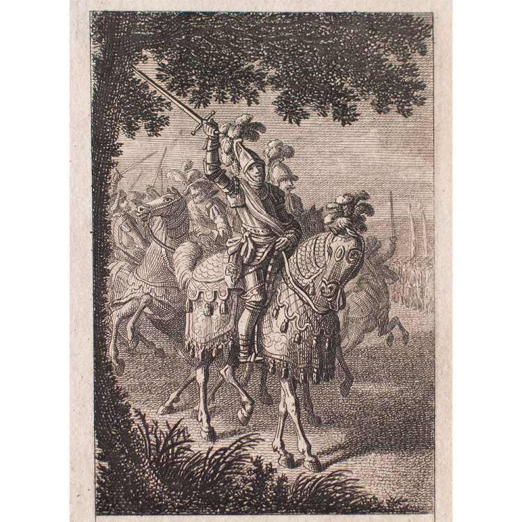 Gottfried Daniel Berger - Moritz von Sachsen in der...
