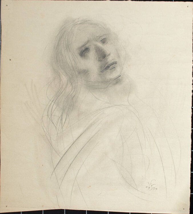 Willi Schmid - Trauer - 1931 - Bleistift