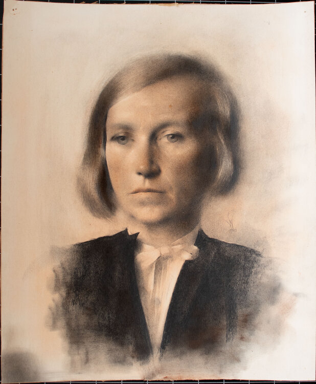 Willi Schmid - Frauenporträt - 1943 - Pastell