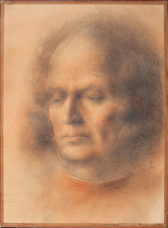 Willi Schmid - Männerbildnis (R.M. Holzapfel?) -...