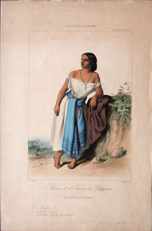P.C. Comte - Indienne de lintérieur des...
