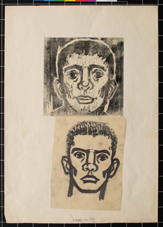 Sikora, Bernd - Männerporträt - 1962/1964 -...