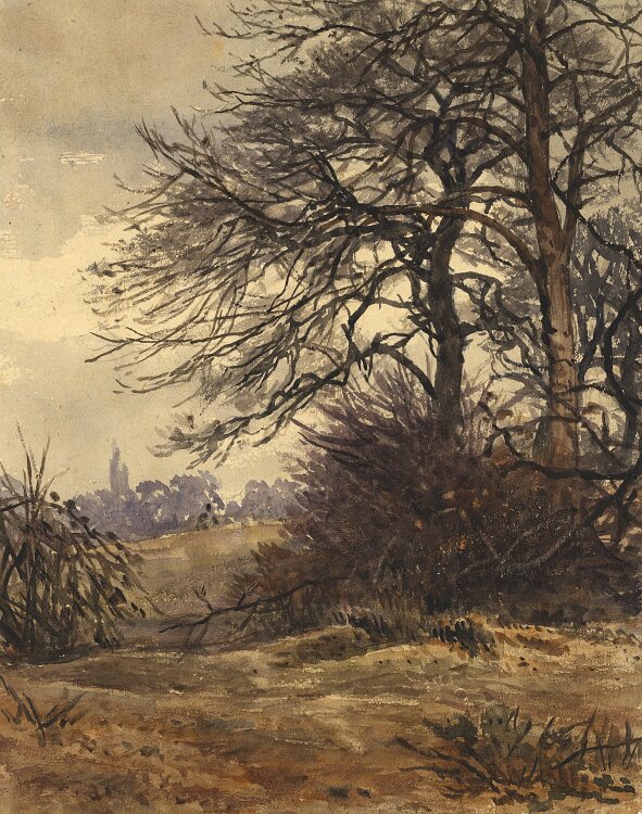 Englischer Künstler - Harrow - Ende 19. Jhd. - Aquarell