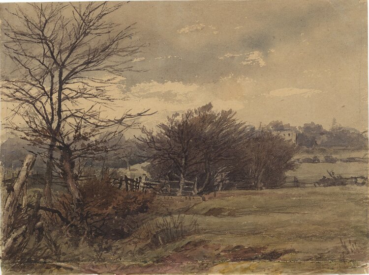 Englischer Künstler - Harrow - Ende 19. Jhd. - Aquarell