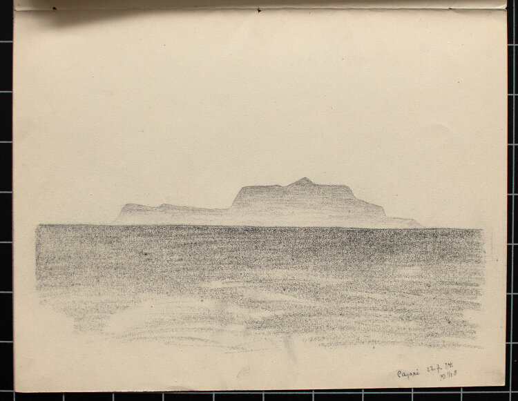 Unbekannt - Italienische Landschaften - 1924 - Bleistift