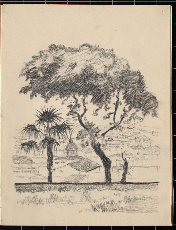 Unbekannt - Italienische Landschaften - 1924 - Bleistift