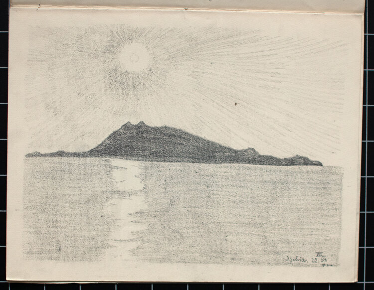 Unbekannt - Italienische Landschaften - 1924 - Bleistift