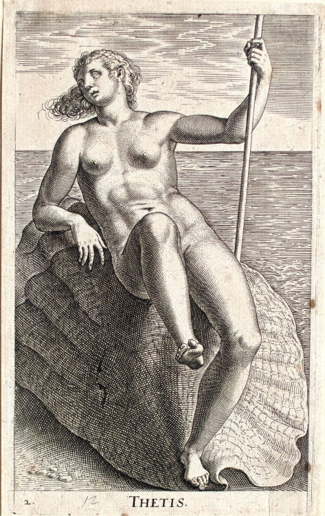 Philipp Galle - Thetis - 1586-1587 - Kupferstich
