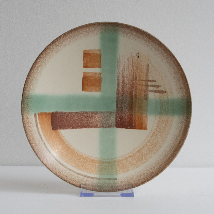 Elsterwerda Steingutfabrik - kleiner Teller - um 1930 - Keramik, handbemalt