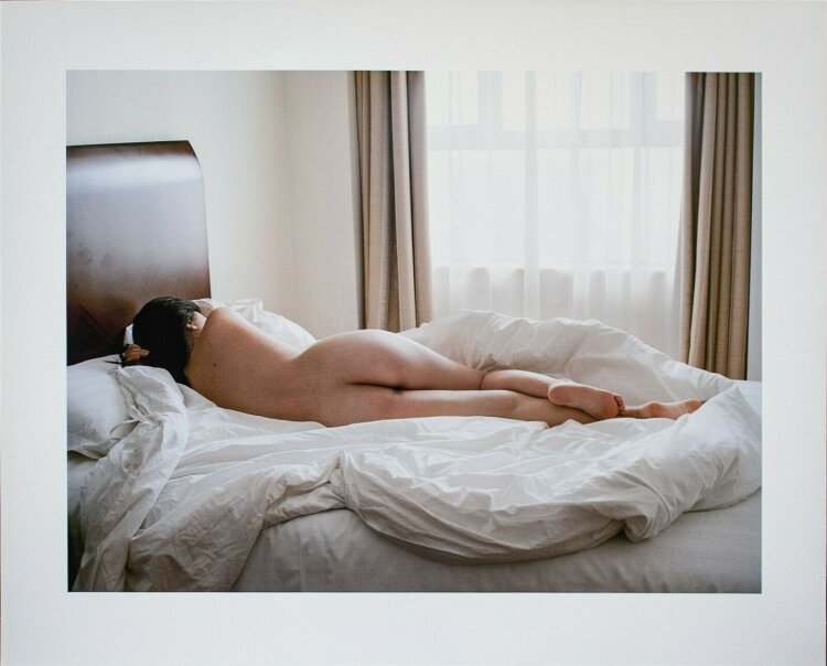 Marco van Duyvendijk - Girl on Bed, Shanghai, China -...
