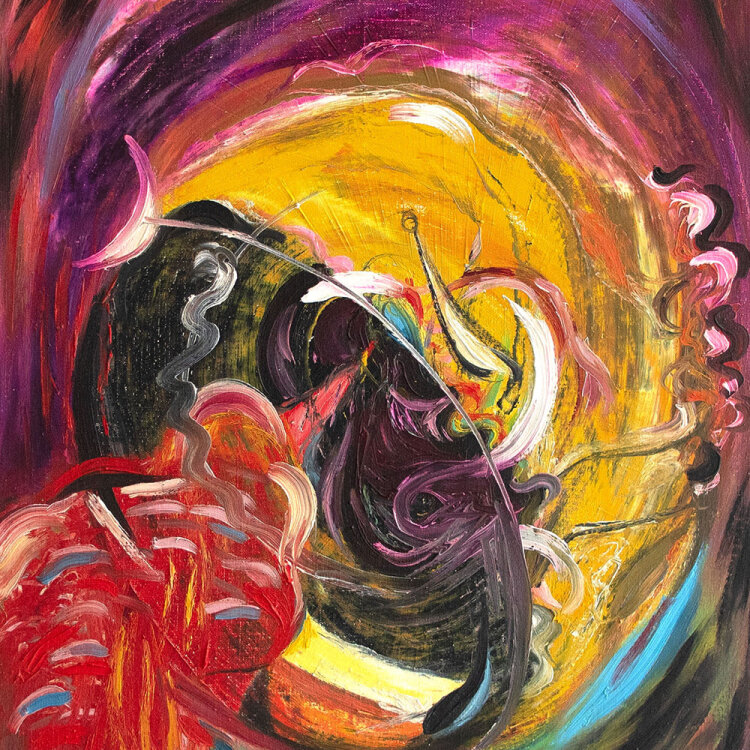 Karlheinz Schäfer - Ohne Titel - 1977 - Acrylmalerei