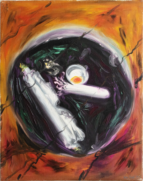 Karlheinz Schäfer - Ohne Titel - 1977 - Acrylmalerei