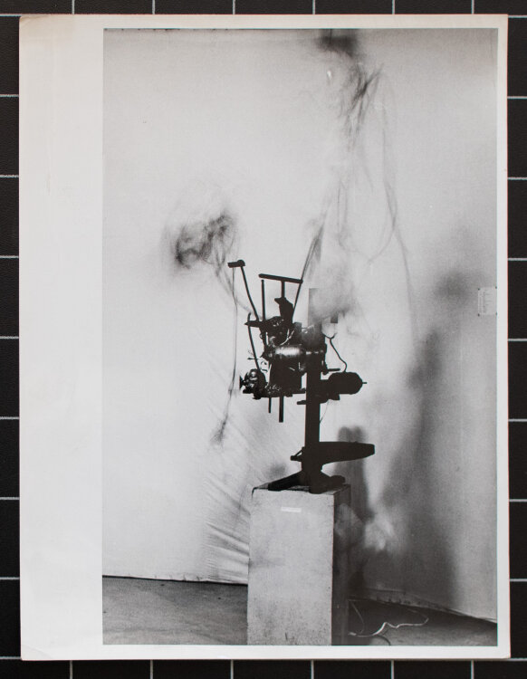 Harry Shunk - Porträt Jean Tinguely - 1960er - Fotografie