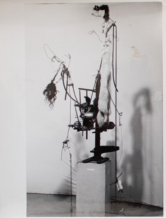 Harry Shunk - Porträt Jean Tinguely - 1960er -...