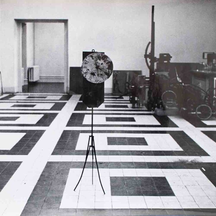 Leonardo Bezzola - Porträt Jean Tinguely - 1960er -...
