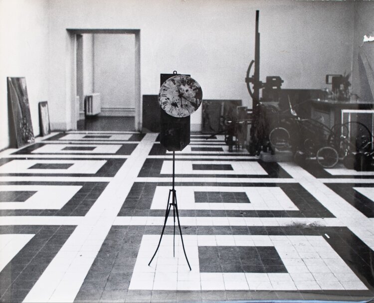 Leonardo Bezzola - Porträt Jean Tinguely - 1960er -...