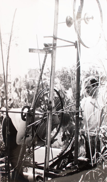 Leonardo Bezzola - Porträt Jean Tinguely - 1960er -...