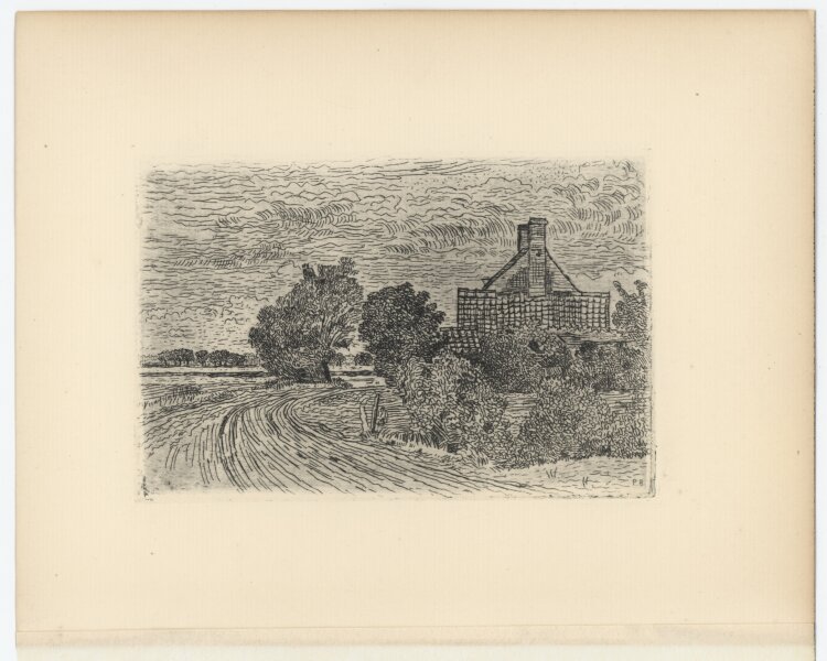 Paul Baum - Aus Sluis - 1920 - Radierung