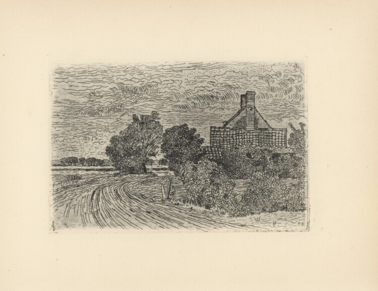 Paul Baum - Aus Sluis - 1920 - Radierung