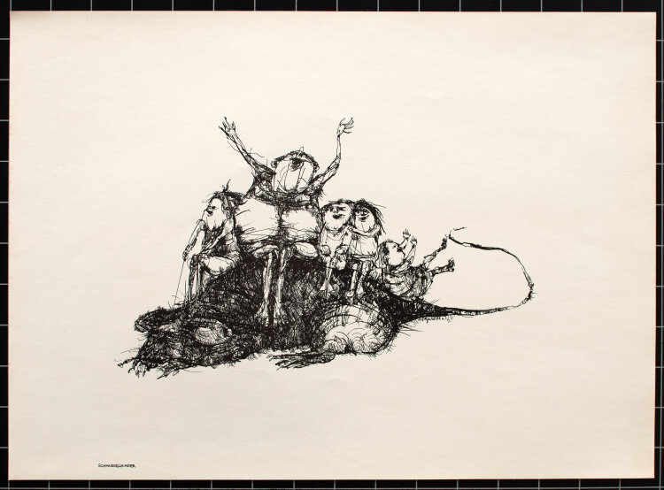 Gertrude Degenhardt - Gertrude Degenhardt illustriert Franz-Josef Degenhardt - 1967 - Zinkographien