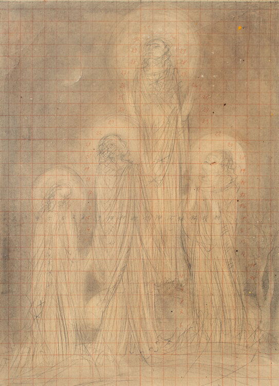 Willi Schmid - Religiöse Szene - 1930er/ 1940er...