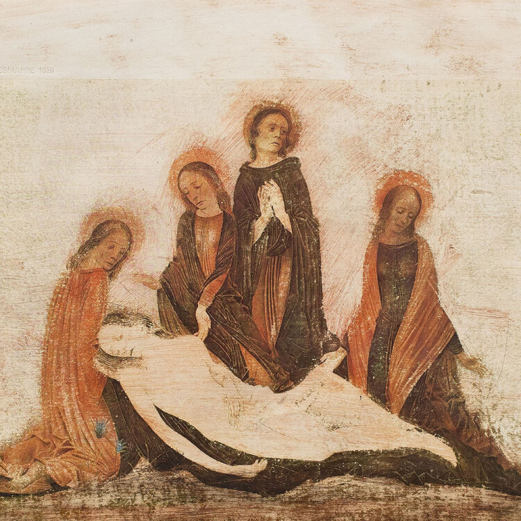 Willi Schmid - Pietà - 1927 - Mischtechnik...