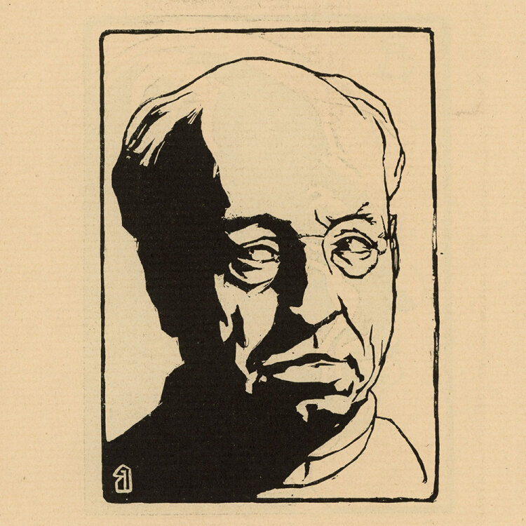 Alice Schimz, Bror Forsell und Bruno Heroux - Aus dem Kunstwart - Frühes 20. Jhd. - Holzschnitt