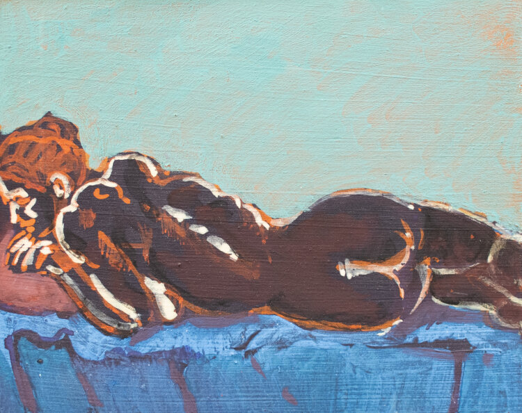 Rolf Walter - Claudia - 1992/2001 - Mischtechnik
