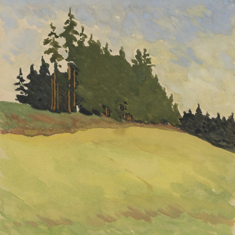 Hans Venter - Kleine Landschaft - 1921 - Aquarell