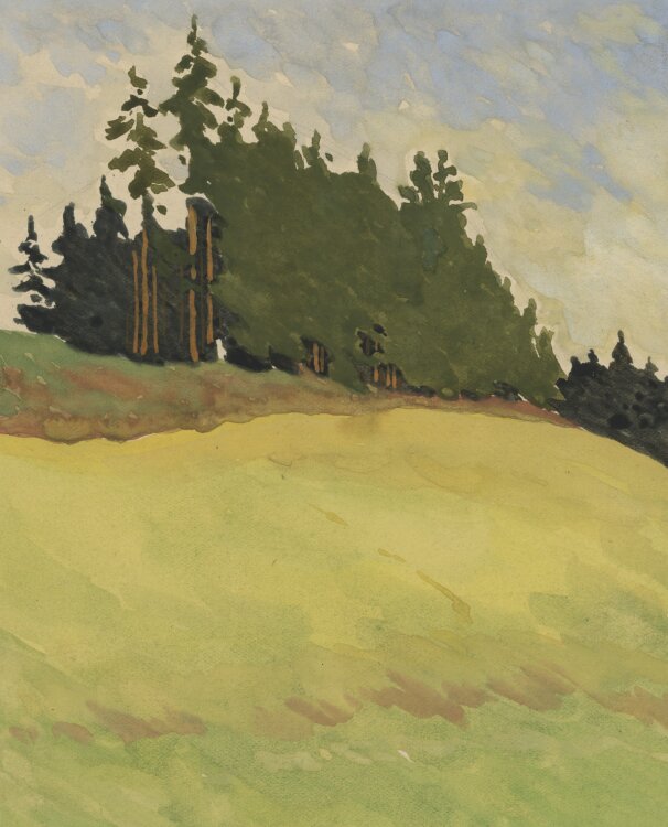 Hans Venter - Kleine Landschaft - 1921 - Aquarell