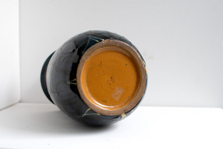 Unbekannt - Vase - 1920er Jahre - handbemalte Keramik