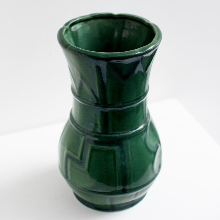 Georgenthal Steingutfabrik - Vase - 1920er Jahre - Glasierte Keramik