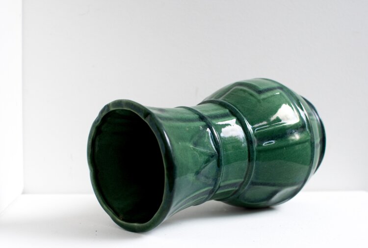 Georgenthal Steingutfabrik - Vase - 1920er Jahre - Glasierte Keramik