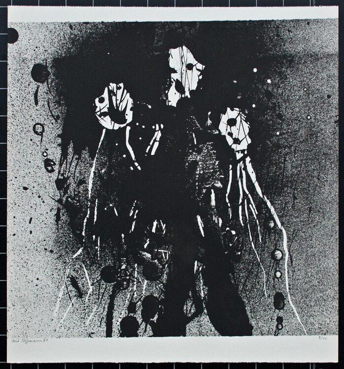 Veit Hofmann - ohne Titel - 1980 - Siebdruck