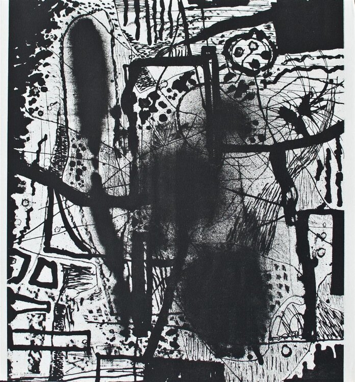 Veit Hofmann - ohne Titel - 1980 - Siebdruck
