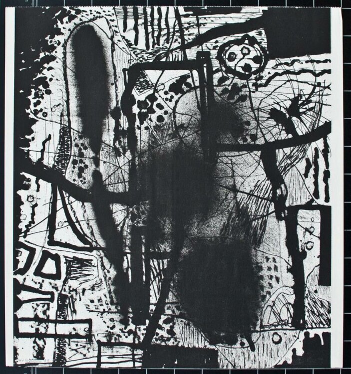 Veit Hofmann - ohne Titel - 1980 - Siebdruck