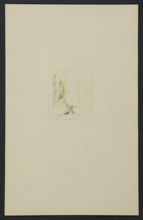 Gunter Böttger - Carioca - o.J. - Lithografie