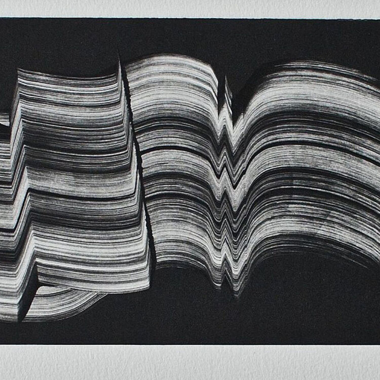 Madeleine Heublein - ohne Titel - 2014 - Monotypie