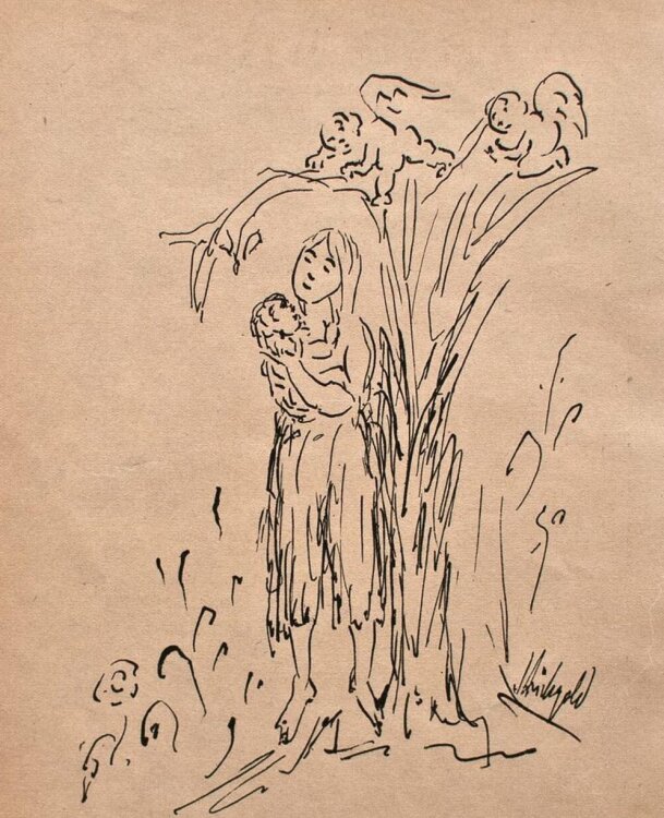 Stanislaus Stückgold - Erfüllung - 1917 - Lithografie