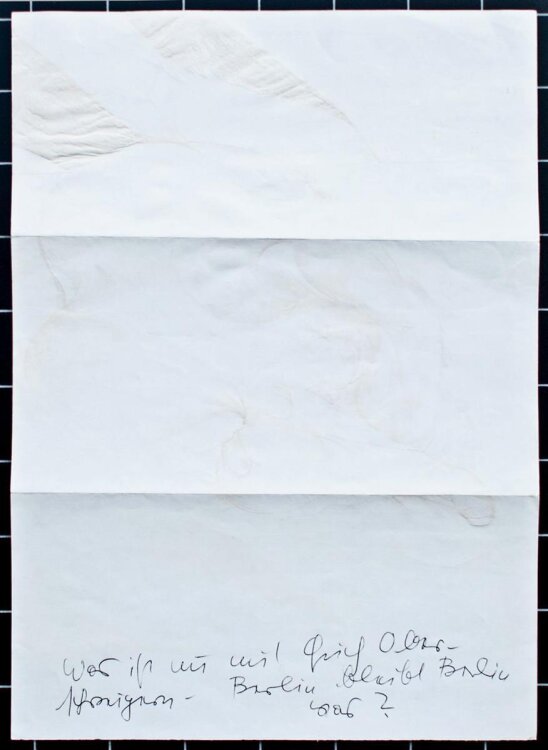Hella Buchwald - Weihnachtsgruß - o.J. - Kugelschreiber
