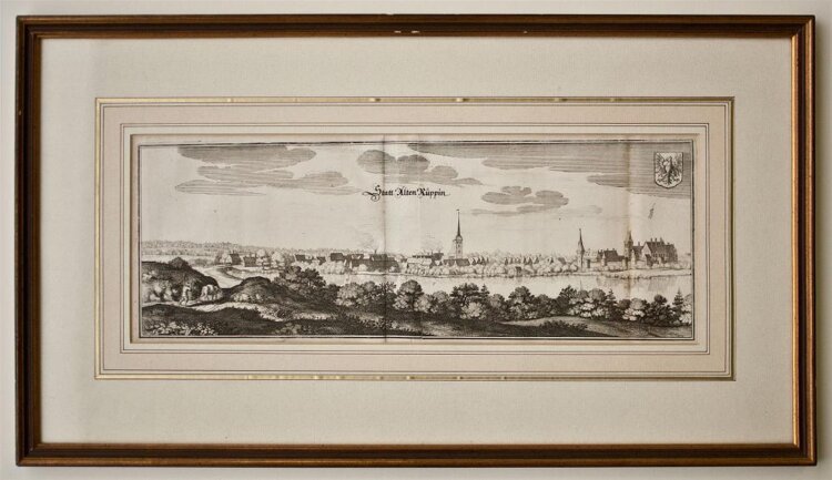 Caspar Merian - Alt Ruppin - 1650 - Kupferstich