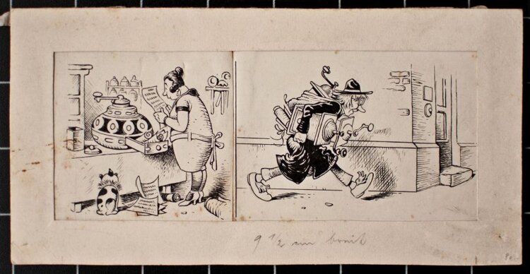Carl Storch - Lustige Weltchronik - o.J. - Zeichnung