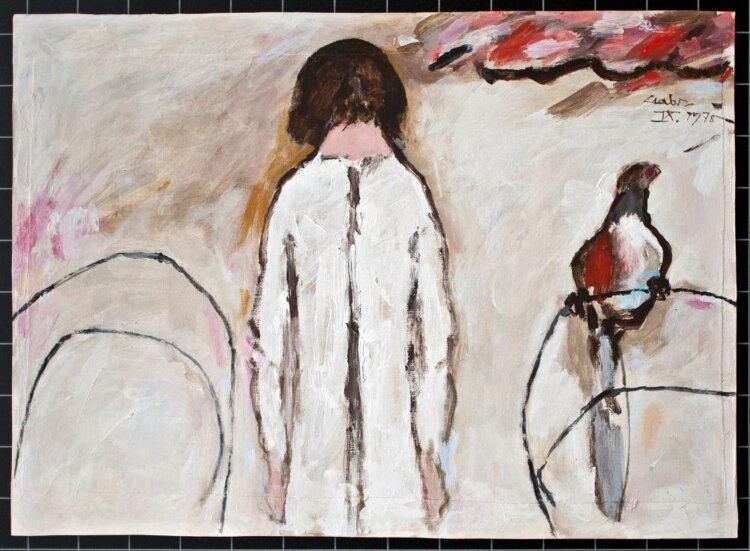 Hans Laabs - ohne Titel - 1978 - Acryl auf Leinwand