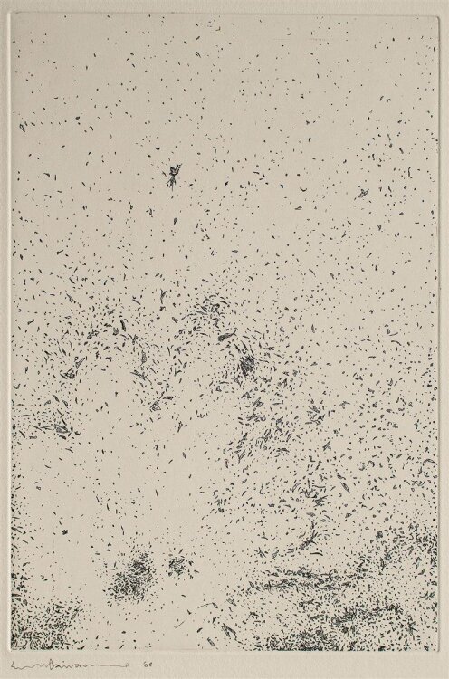 Ernesto Caivano - abstrakte Darstellung - Radierung - 2008