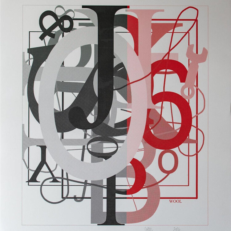 Christopher Wool - o. T. - Siebdruck - 2016