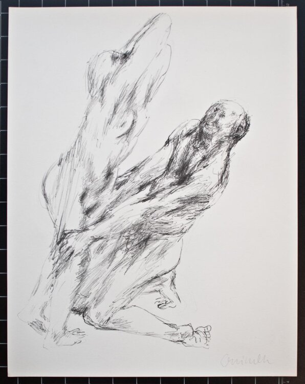 Waldemar Grzimek - Erotischer Akt - o.J. - Lithografie