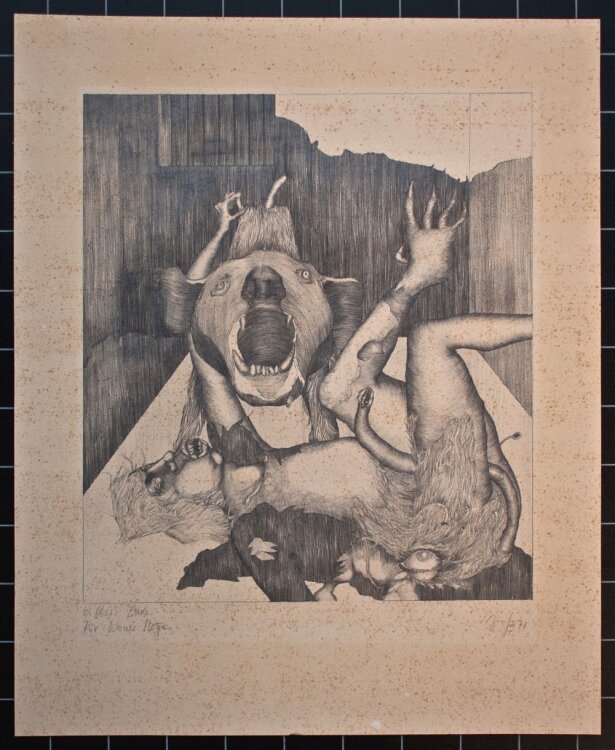 Ulrich Zeh - Wilburs Ende - 1972 - Bleistift