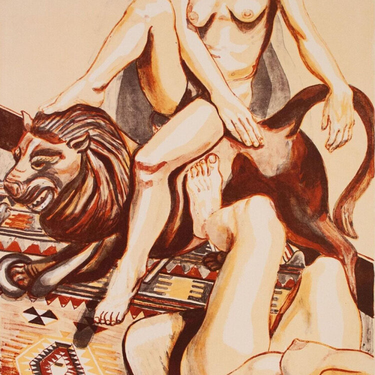 Philip Pearlstein - o. T. - Lithographie - 2003 - 198/250