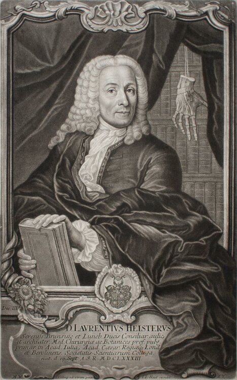 Johann Jacob Haid - Porträt Lorenz Heister - o.J. -...