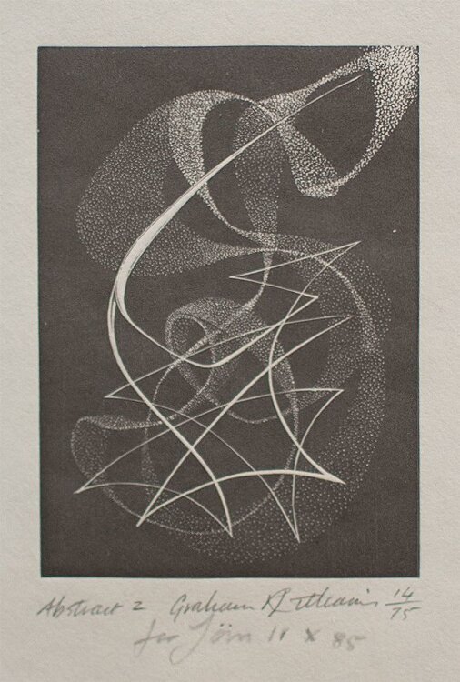 William Graham - Abstract 2 - Radierung - o. J. - 14/75